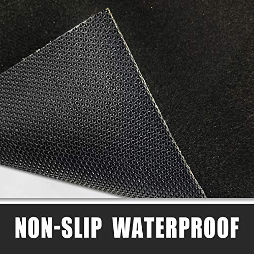 LINLA Premium Absorbent Oil Mat Contains Liquid Garage Floor Mat 8.5'x 6.6', Reusable, Washable, Protects Floor, Driveway Surface, Shop,Parking - size: 6'8" x 8'6" (Rectangular)