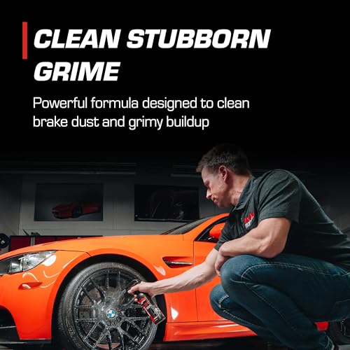 Holley Wheel Clean - All Wheel Cleaner & Brake Dust Remover - High-Performance Car Care, Spray on and Dissolve Grime - Acid-Free Formula for Tires - 16 oz. (2 Pack) - size: 2-Pack