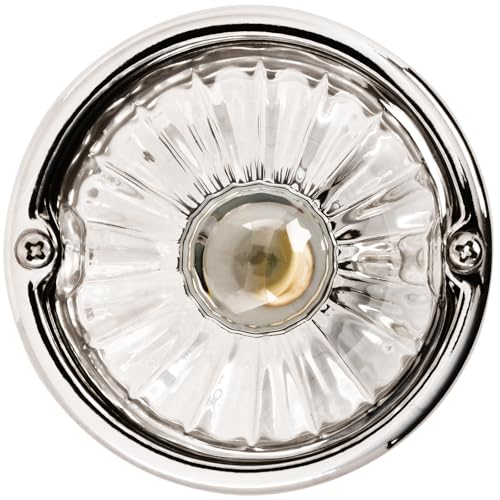 GG Grand General 92448 Stainless Steel Clear Watermelon+ Glass Lens Kit for #1157, Bulb not Included - color: 1157 Bulb Base, style: Clear