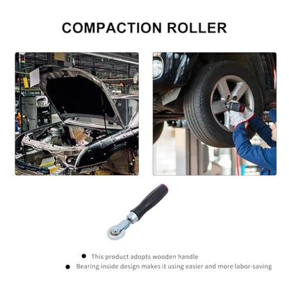 TEHAUX 3 Pcs Pressure Wheel Accessories in Automotive Bike Rollers Bike Tools Auto Sound Rolling Wheel Roller Tire Puncture Repair Tool Tire Repair Stitcher Patch Plastic