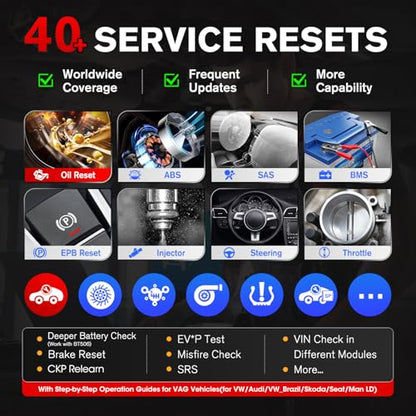 Autel Scanner MaxiPRO MP900-BT w/ $60 MV108S | 2026 DoIP & CAN-FD MP900BT Same as MS906 PRO MAX w/ECU C0ding, 3000+ Active Test, 40+ Service, OE Full Sys, Up of MP808BT PRO MP900Z-BT MP900 MK900-BT