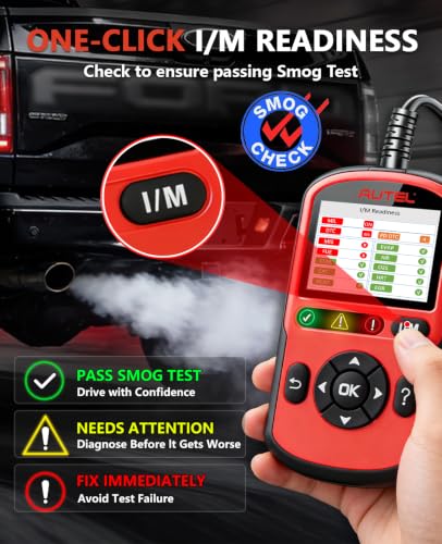Autel OBD2 Scanner AutoLink AL549, Car Check Engine Code Reader with ABS, Car Battery Tester & Alternator Tester, Plug and Play, Upgrade Ver. of AL519 AL319 AL329 ML519 OBDII CAN Diagnostic Scan Tool