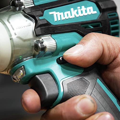 Makita XWT16T 18V LXT® Lithium-Ion Brushless Cordless 4-Speed 3/8" Sq. Drive Impact Wrench w/Friction Ring Anvil (5.0Ah)