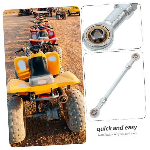 Replacement Tie Rod End Kit for Atv Compatible Steering Tie Rod Assembly Chrome-vanadium Construction - size: 23.5X2.40X1.4CM