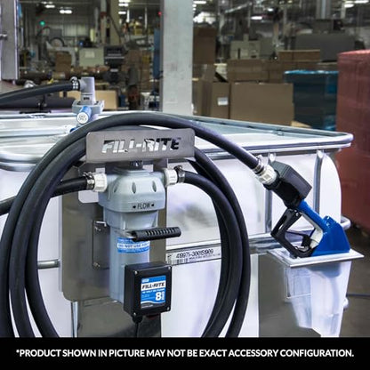Fill-Rite DF012CAN520-RP 12V 8 GPM Diesel Exhaust Fluid (DEF) Transfer Pump w/Tote Mount Package, Automatic Nozzle, & RPV Dispense Coupler - style: 12V Tote Mount w/RPV