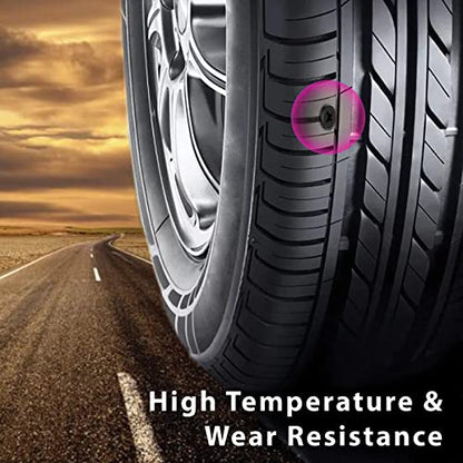 GradCap Tire Repair Rubber Screws with Storage Box for Car 20 Pcs (10S/10L) | Roadside Emergency Flat Tire Plug Kit 10 Short & 10 Long Tire Nails Puncture Repair Accessories for Motorcycle & Bicycle