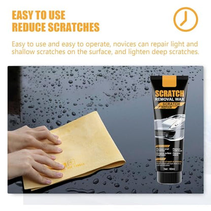Car Scratch Remover Wax, Scratch Remover for Vehicles, Car Polishing Wax Scratchs Remover Cars Paint Scratchs Repair Kit for Deep Scratches (2) - color: 2