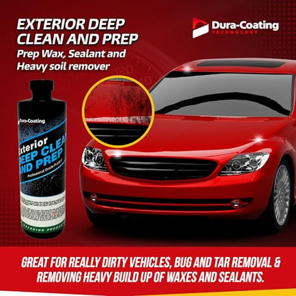 DURA-COATING TECHNOLOGY, Ultimate Car Detailing Kit- Includes a Dura-Dressing Single Vehicle Standard Car Detailing Kit and a Dura-Dressing Total Tire Kit for Vehicles - Car Cleaning Kit