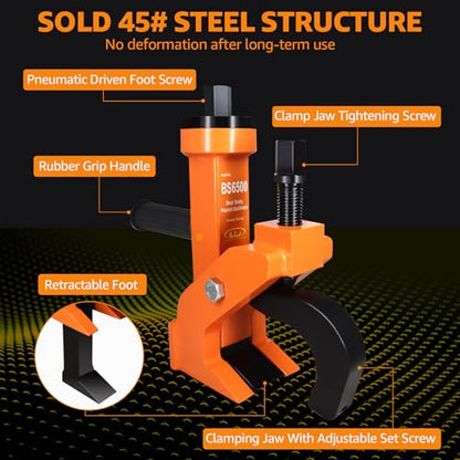 BESTOOL Pneumatic Bead Breaker Heavy Duty Tire Change Tool for Car Truck, Tractor, Mower, ATV, RV, Golf Cart - color: Orange