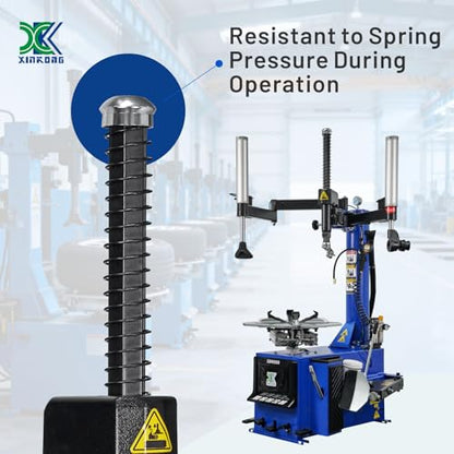 XK Tire Changers Machine and Wheel Balancer Combo, 110V, 988-690 | Max Tire Diameter 37 in, 2.0HP,Multi Balancing Modes, for Automotive Repair Shops,Home Garages, 36 Month Part Replacements - color: Model: 988+690