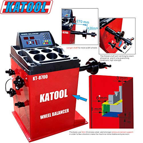 KATOOL Wheel Balancer KT-B700 Garage Equipment Wheel Tools