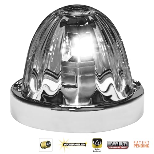 GG Grand General 92449 Stainless Steel Smoke Watermelon+ Glass Lens Kit for #1157, Bulb not Included - color: 1157 Bulb Base, style: Smoke