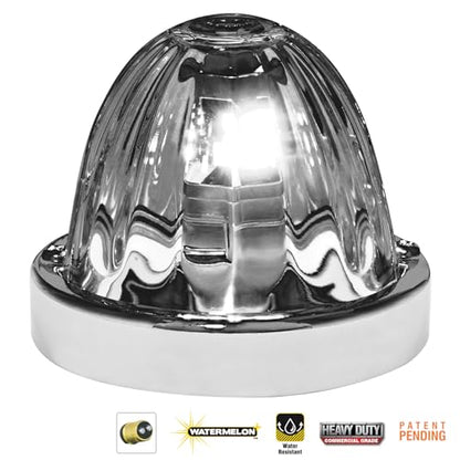 GG Grand General 92449 Stainless Steel Smoke Watermelon+ Glass Lens Kit for #1157, Bulb not Included - color: 1157 Bulb Base, style: Smoke
