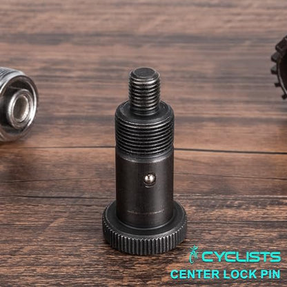 cyclists Bike Bicycle Bottom Bracket Removal Tool - Cartridge Bottom Bracket Wrench Standard 20-Tooth Cartridge Type - Compatible with Shimano, Octalink, ISIS Splined Bottom Brackets (CT-B40) - style: CT-B40