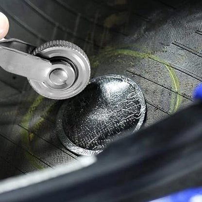 Tire Repair Patch Tools, Include 2500rpm Heavy Duty Low Speed Tire Buffer, Tire Buffing Wheels 42 mm 55mm, Tire Patch Roller Scraping Cutter