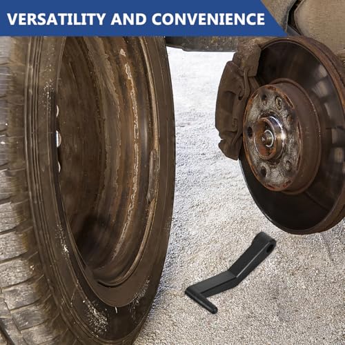Tire Balancer Tool Rim Width Measuring Tool with Gripper Handle Wheel Rim Width Measurement Caliper for Auto Tire Maintenance Wheel Balancer Part for Various Models