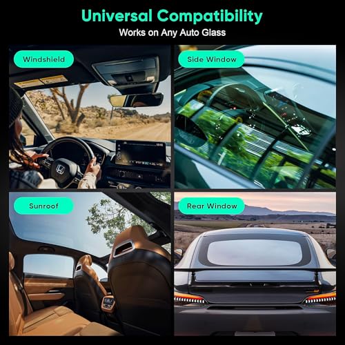 Car Windshield Crack Repair Kit - 2026 Upgrade Glass Repair Kit | Cracks Gone Glass Remover Fluid for Quick Fix Windshields, Windows, Mirrors