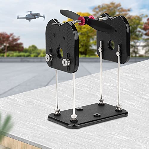 RC Prop Balancer, Durable Plastic Metal Spin Support for Precise Propeller Blade Balancing, 4mm Shaft Compatible for RC Helicopter Multirotor Drone Pilots and Model Airplane Enthusiasts