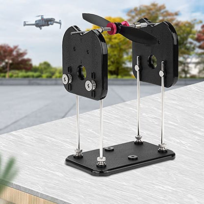 RC Prop Balancer, Durable Plastic Metal Spin Support for Precise Propeller Blade Balancing, 4mm Shaft Compatible for RC Helicopter Multirotor Drone Pilots and Model Airplane Enthusiasts