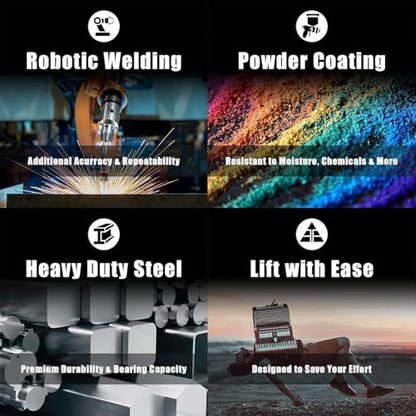 20 Ton Hydraulic Bottle Jack, 40,000 LBS Heavy Duty Welded Steel Auto Lift Jack with Adjustable Height, Overload Protection, Leak-Free Pump, for Truck, RV, Industrial and Garage Use, Yellow - color: Blue