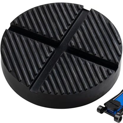 Universal Floor Jack Rubber Pad, Cross Beam Jack Adapter, Pinch Weld Side Frame Protector, 1 Pack, Black - size: 1 PACK