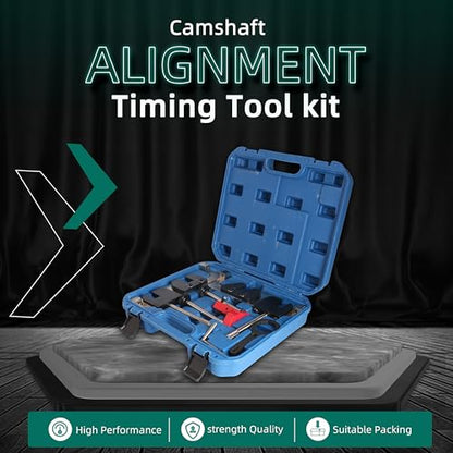 Camshaft Alignment Timing Tool kit fits for BMW M3 M5 M6 N63 S63 S63B44O0 S63b44T0 Engine,Camshaft Tension Locking Alignment Tool,OE #2249163, 118570, 119190, 2249144, 2249159
