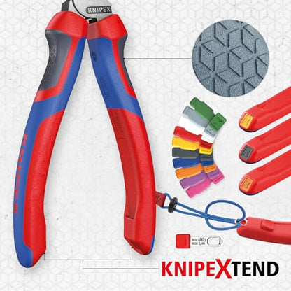 KNIPEX Long Nose 40 Angled Pliers w/Cut