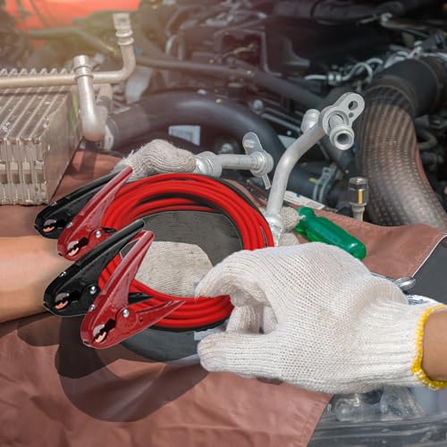 Master Mechanic 2-Gauge Heavy Duty Jumper Cables for Car and Truck Battery Quick Start Kit with Copper Clamps, Automotive Power Accessories, 20-Ft