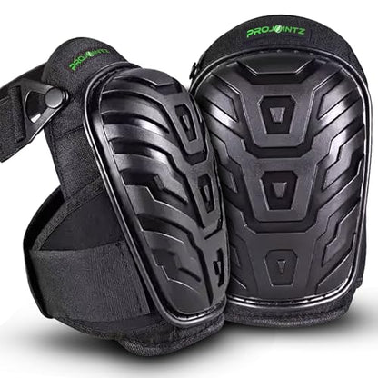 Gel Knee Pads for Work – Heavy Duty Construction Knee Pads With Foam Cushioning - Adjustable, Comfortable Fit For Flooring, Roofing, Gardening