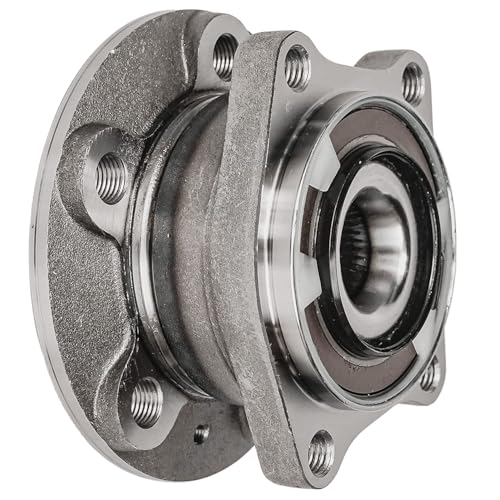 Detroit Axle - Pair Rear Wheel Bearing and Hub Assembly for 2003-2014 Volvo XC90 AWD 5 Lugs w/ABS - style: 512273 x2/Pair