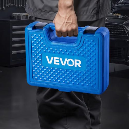 VEVOR Motorcycle Fork Seal Driver Tool Kit for 35mm-50mm Adjustable,Universal Bike Bearing Race and Seal Driver Tool Set 14pcs - style: bike fork seal driver
