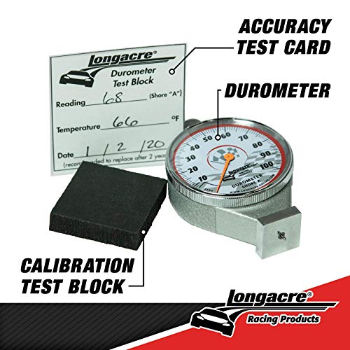 Longacre 52-50556 Tire Durometer/Tread Depth Gauge w/Case