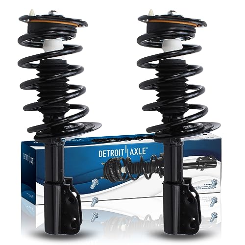 Detroit Axle - Pair Front Struts for Buick Park Avenue Riviera 1998 1999 2000 2001 2002 2003 2004 2005 Complete Struts w/Coil Spring Assembly Replacement - size: 171665 x2/PAIR