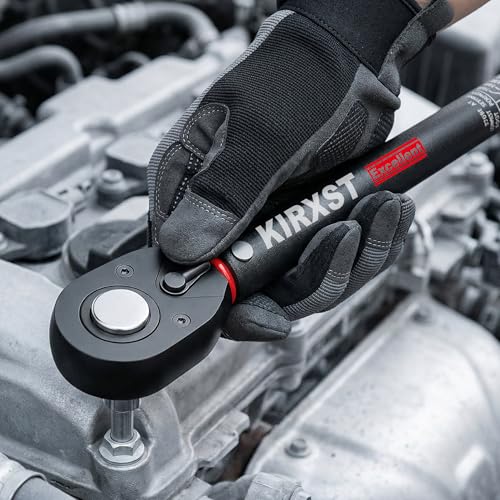 1/2" Drive Torque Wrench 8-168Ft.-Lb./10.9-227.9Nm, Two-way Adjustable 72-tooth Click Torque Wrench, Dual Scale, ±3% Accuracy Wrench, Suitable for Maintenance Bicycles, Cars and Trucks - size: 1/2" 8-168 ft.1b