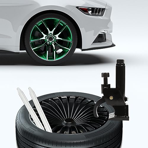 Manual Tire Bead Breaker Tool, Adjustable Tire Repair Kit Fit for 10-21 inches Tires Manual Tire Changer Tool for ATVs Golf Carts Buses Trucks Semis,Tractors