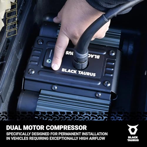 Portable Air Compressor – On‑Board & Offroad Tire Inflator for Cars, Trucks & 4×4 Vehicles – Automatic Pressure Control, High PSI & Dual‑Motor Options - (Twin Air Compressor 561B) - style: Twin Air Compressor 561B