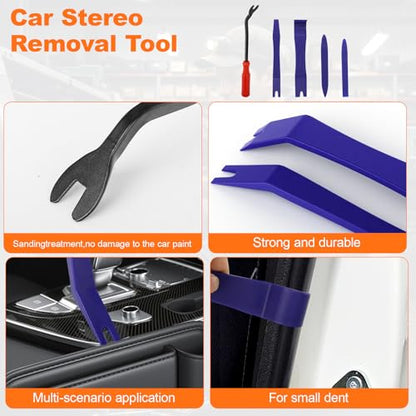 Dent Puller, 149PCS Paintless Dent Removal Kit – Car Dent Puller Kit with Slide Hammer 2 in 1 T-Bar, Lifter, Bridge Puller–Dent Remover Tool for Car Hail Dent Remove Repairs 95% of Car Dents