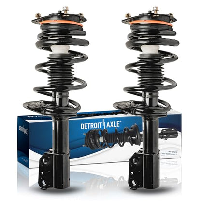 Detroit Axle - 2 Front Struts for Chevy Impala Monte Carlo | Pontiac Grand Prix Buick LaCrosse Century Regal Allure Complete Struts w/Coil Springs Replacement Strut Shocks Assembly - size: 171661 x2/PAIR