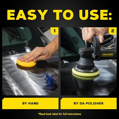 Meguiar’s Ultimate Polish – High-Gloss Polish for a Show Car Shine – Permanently Removes Light Swirls to Produce a Deep, Wet Reflection with a High Gloss Shine - Easy to Use, 16 Oz - size: 16 Fl Oz (Pack of 1), style: 16 Oz
