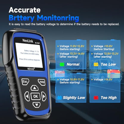 NEXAS NL102P Heavy Duty Truck Scanner with DPF Regeneration | Full System Diagnostics, Supports J1939/J1708 Protocols, Compatible with Freightliner, Peterbilt, Volvo and more, Free Update - size: truck scanner