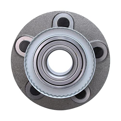 Detroit Axle - 2 Front Wheel Bearing and Hubs Assembly with ABS Ring & 5-Lug for Ford Crown Victoria 1992-1997, Lincoln Town Car 1991-1997, Mercury Grand Marquis 1992-1997 - style: 513104 x2/Pair