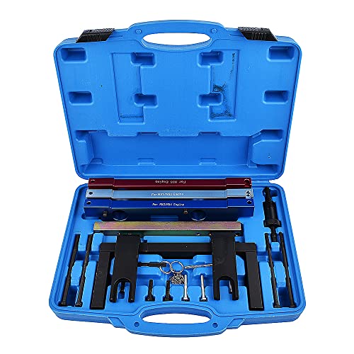 Engine Camshaft Timing Tool Kit Camshaft Locking Tool Compatible with BMW Engine N51 N52 N53 N54 N55 2.0L 2.5L 3.0L Weonefit