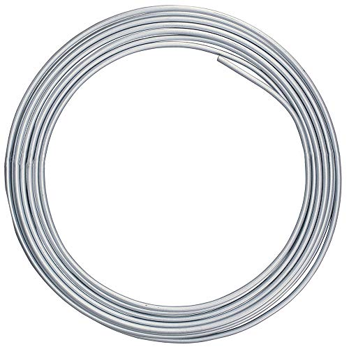 4LIFETIMELINES – 1/4" x 25' Stainless Steel Brake Line Kit with 16 SAE Fittings | 316L Marine-Grade Tubing | Inverted Flare, 0.028" Wall | Corrosion & Rust Resistant | Universal Fit for Cars & Trucks - size: 1/4 x 25 Kit