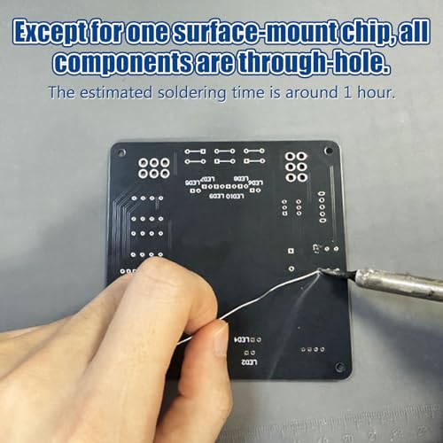 MIOYOOW DIY Car Driving Simulation Soldering Practice Kit, Electronics Project Car Driver Simulator Solder Project Kit for High School & College Students Learning