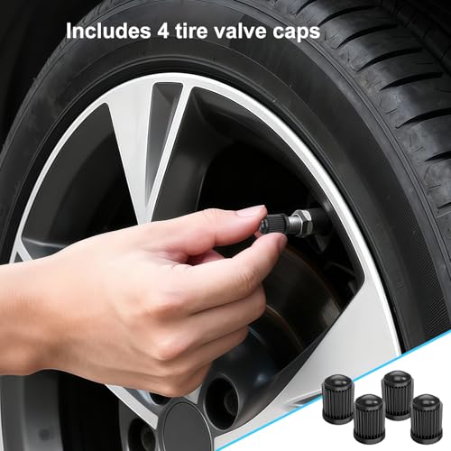 5 Packs Tire Depth Gauge 32nds, Luminescen Color Coded Tire Thread Wear Measure Tool with Pocket Clip, Tire Tread Depth Gauge with Dual Scale for Car,Truck,Moto - size: 5PCS