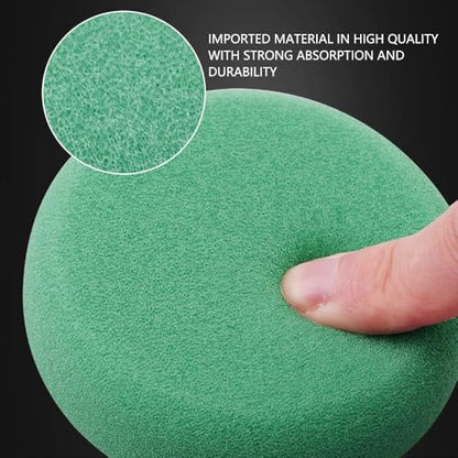 SPTA 29pcs Drill Buffing Pad Detail Polishing Pad Mix Size Kit with 5/8-11 Thread Backing pad & Adapters for Car Sanding, Polishing, Waxing (29Pcs Mini Polishing Pad Set1) - color: 29Pcs Mini Polishing Pad Set1