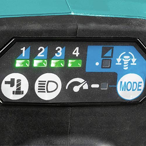 Makita XWT14Z 18V LXT Lithium-Ion Brushless Cordless 4-Speed 1/2" Sq. Drive Impact Wrench w/Friction Ring Anvil, Tool Only
