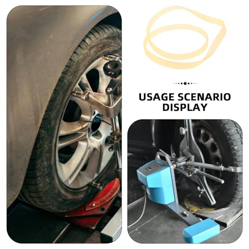 Healeved Wheel Balancer Drive Belt 960 Five-Groove Six-Rib Transmission Belt for Tire Balancing Machine Replacement Part for Automotive Repair and Portable Wheel Balancer Tools