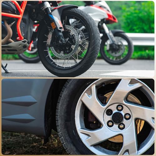 HARFINGTON 3pcs Cone Buffing Polishing Pads Set Sponge Car Wheel Polishers Detail Polisher Tool with 1/4" Dia Shank for Automotive Car Metal Plastic Ceramic