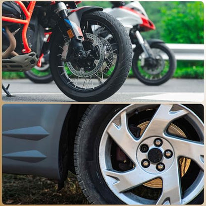 HARFINGTON 3pcs Cone Buffing Polishing Pads Set Sponge Car Wheel Polishers Detail Polisher Tool with 1/4" Dia Shank for Automotive Car Metal Plastic Ceramic